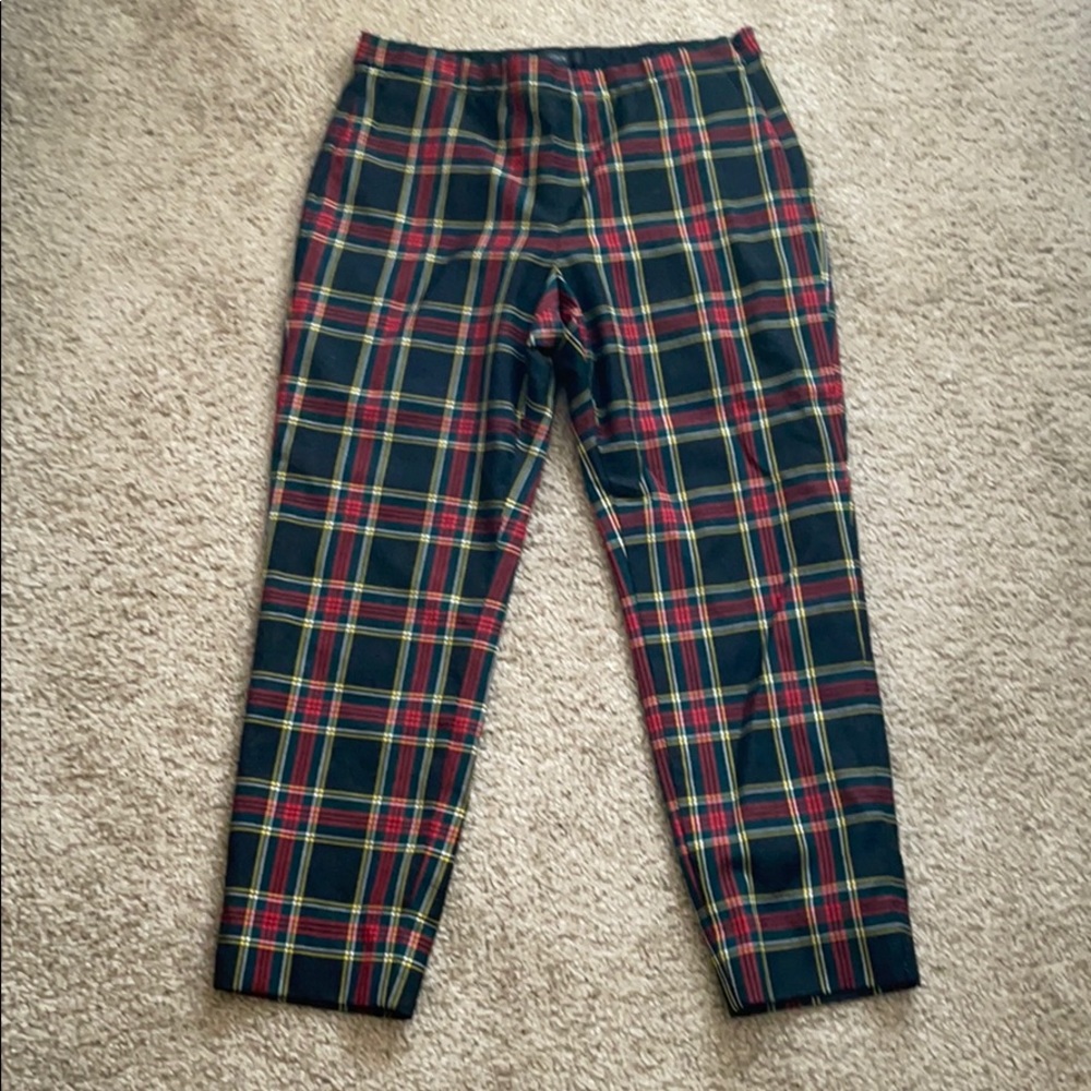 J. Crew Plaid Pants